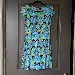Kaari Blue colorful dress
